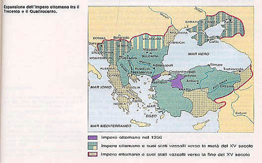 Impero ottomano - LA FORMAZIONE DELL'IMPERO, LA SOCIETÀ E LE ISTITUZIONI OTTOMANE, IL PROCESSO DI DECLINO, L'EPOCA DELLE RIFORME, L'INGERENZA E